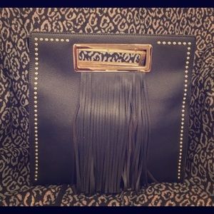 Fringe purse
